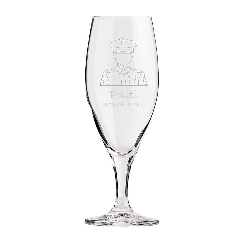 Passion Ølglas 40 cl Politi