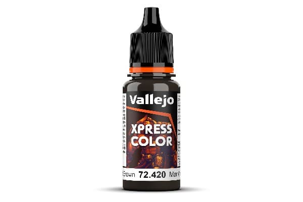Vallejo Maling - Xpress Color: Xpress Color Wasteland Brown - 18ml