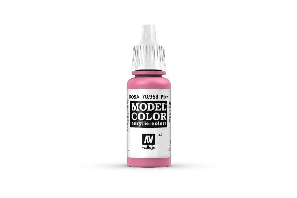 Vallejo Maling - Model Color: Pink - 17ml