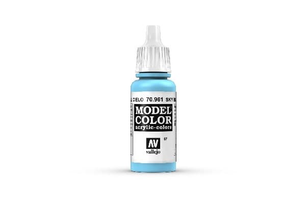 Vallejo Maling - Model Color: Sky Blue - 17ml