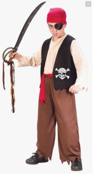 Halloween Costumes - Playful Pirate Kostume S