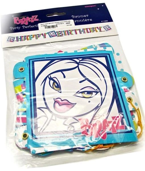 BRATZ - Happy Birthday Banner - Party - Room Decorations