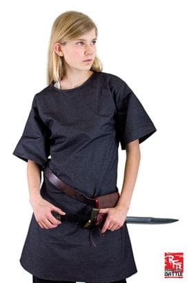 !Ready For Battle Tunic - Black - X-Small - Live Rollespil