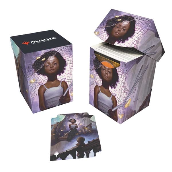 Deck Box 100+ - Magic - Duskmourn: Commander - Aminatou, Veil Piercer - Ultra Pro #38592