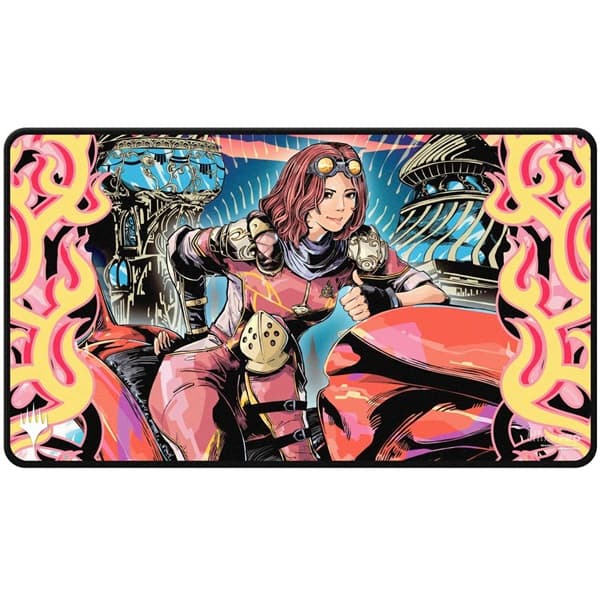 Magic SpillemÃ¥tte (Playmat) - Aetherdrift - Premium (Black Stitched): Chandra, Spark Hunter - Ultra Pro #38698