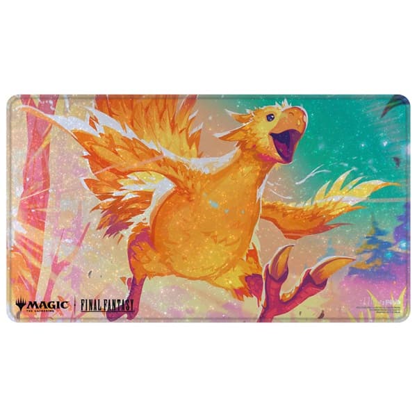 Magic SpillemÃ¥tte (Playmat) - Premium Holofoil - Universes Beyond: Final Fantasy: Traveling Chocobo (Yellow) - Ultra Pro #38761