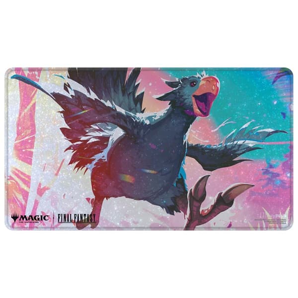 Magic SpillemÃ¥tte (Playmat) - Premium Holofoil - Universes Beyond: Final Fantasy: Traveling Chocobo (Black) - Ultra Pro #38762