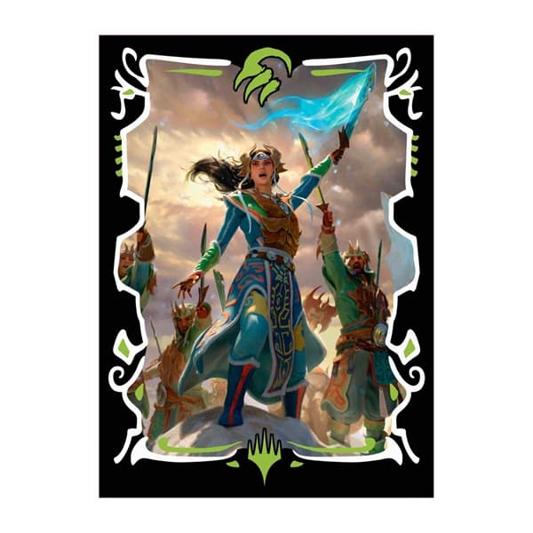 100 Lommer! Magic Tarkir: Dragonstorm Commander - Eshki, Temurâs Roar - Deck Protector Sleeves - Ultra Pro #38801