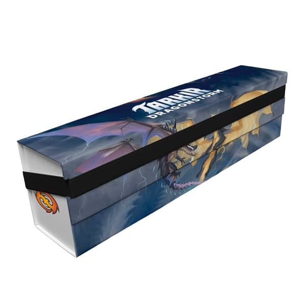 Opbevaringsboks - Magic - Flat Pack Storage Box (Holder 500+ Kort): Tarkir: Dragonstorm: Bundle Key Art - Ultra Pro #38828