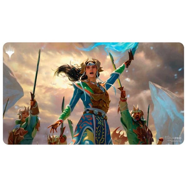 Magic SpillemÃ¥tte (Playmat) - Tarkir: Dragonstorm Commander - Eshki, Temurâs Roar (Temur Roar) - Ultra Pro #38833