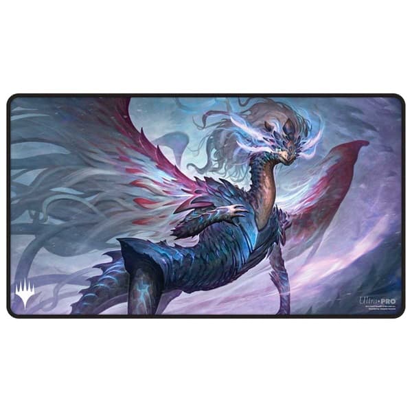 Magic SpillemÃ¥tte (Playmat) - Tarkir: Dragonstorm - Premium (Black Stitched): Shiko, Paragon of the Way - Ultra Pro #38850