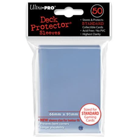 50 lommer -  Ultra Pro - PRO-Gloss: Clear (Klare) (HÃ¸j kvalitet) - Sleeves #82667
