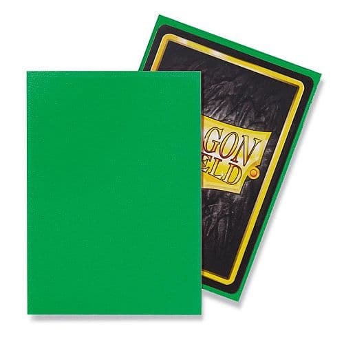 Dragon Shield Deck Protectors - Matte: Apple Green (GrÃ¸n) - 100 lommer - Dragonshield - Sleeves #AT-11018