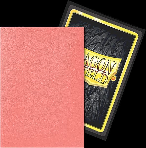 Dragon Shield Small/Japanese Size Deck Protectors - Matte Dual: Peach - 60 lommer - Dragonshield (Yugioh) - Sleeves #AT-15153