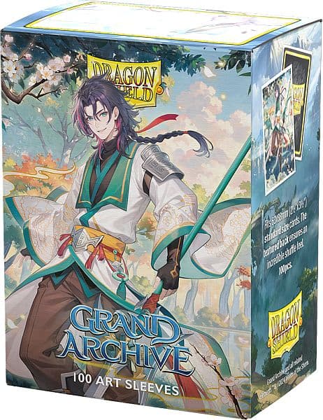Dragon Shield Deck Protectors - Matte Art Sleeves: Grand Archive: Jin, Fate Defiant - 100 lommer - Dragonshield - Sleeves #AT-16126