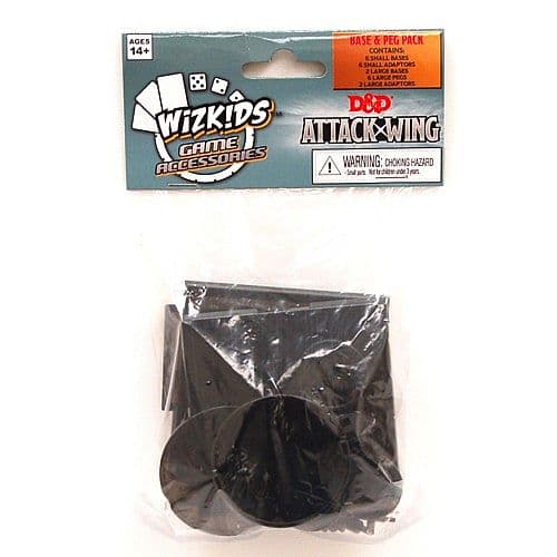 Dungeons & Dragons Attack Wing: Bases Template Set - Black (D&D)