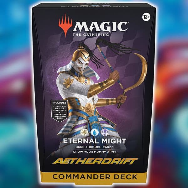 Aetherdrift - Commander [EDH] Multiplayer Magic Deck: V2 - Eternal Might - 100 kort