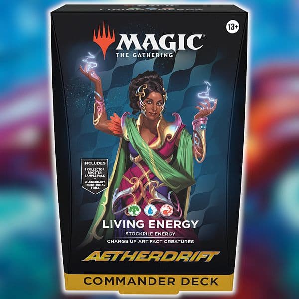 Aetherdrift - Commander [EDH] Multiplayer Magic Deck: V1 - Living Energy - 100 kort