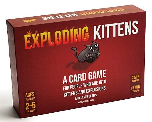 Exploding Kittens (Engelsk) - A Card Game About Kittens and Explosions and Sometimes Goats