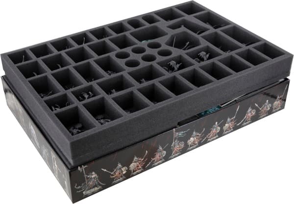 Feldherr - Foam Set + Organizer for Warhammer Quest: Cursed City - board game box