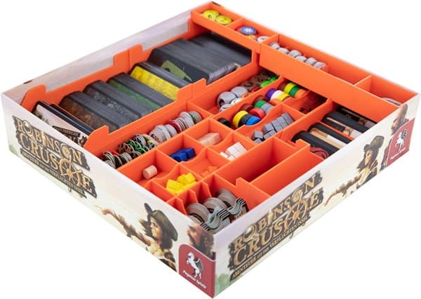 Feldherr - Organizer for Robinson Crusoe and expansion Voyage of the Beagle - board game box