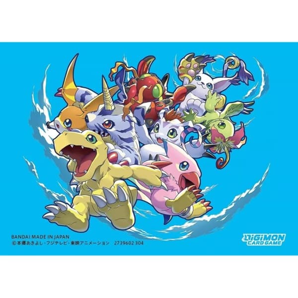 60 lommer! Digimon Card Game - Digimon Adventure - Deck Protector Sleeves