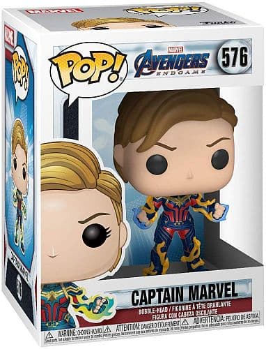 Funko Pop: Avengers: Endgame - Captain Marvel with New Hair Figure 9cm