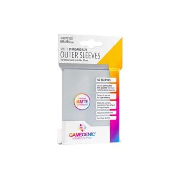 Gamegenic - Outer Sleeves - Matte Standard Size (50 Kortlommer)