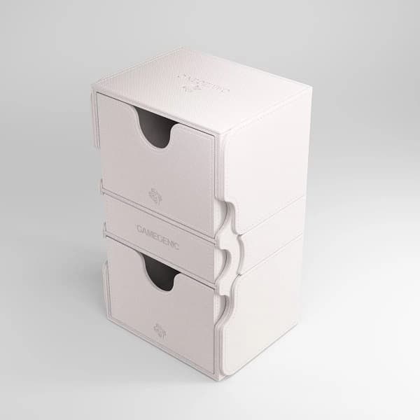 Gamegenic - Deck Box: Stronghold 200+ XL - White (Hvid)