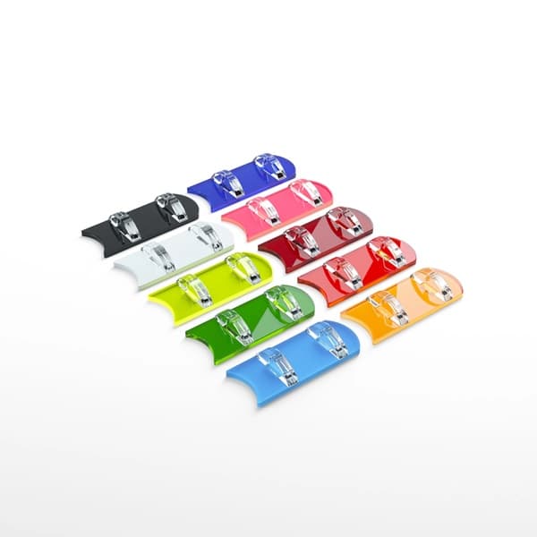 Gamegenic - Card Stand Multicolor Pack - Plastikholder til Kort i Sleeves, etc! (10 stk)