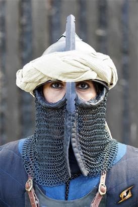 Persian Helmet - Epic Dark - Epic Black - Epic Armoury - Small / Medium - Live Rollespil