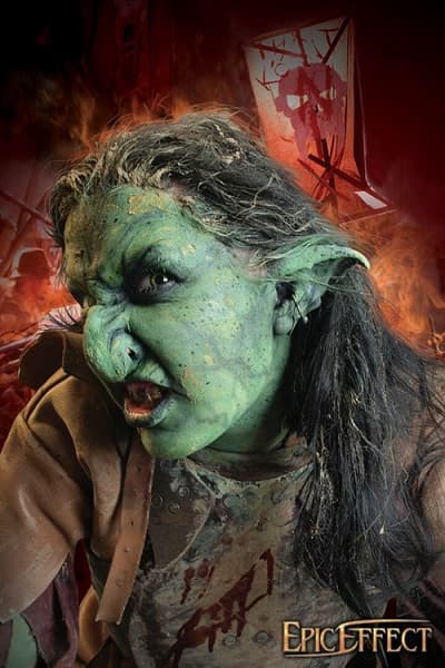 Orc Ears â Green â Epic Effect â One Size â Live Rollespils Ãrer