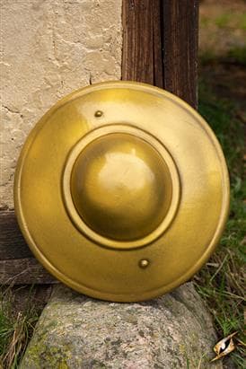 Fencing Buckler - Gold - Epic Armoury - Live Rollespils Skjold