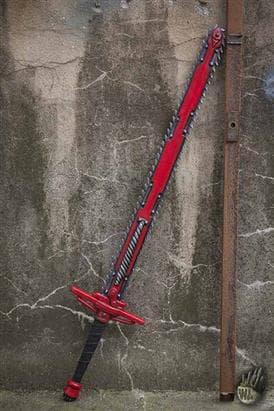 Long Chainsword â Dark Moon â 110cm â Live Rollespils SvÃ¦rd