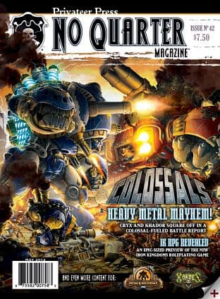 No Quarter Magazine Nr. 42 - Warmachine / Hordes (Privateer Press) PIP-NQ42 *Crazy tilbud*