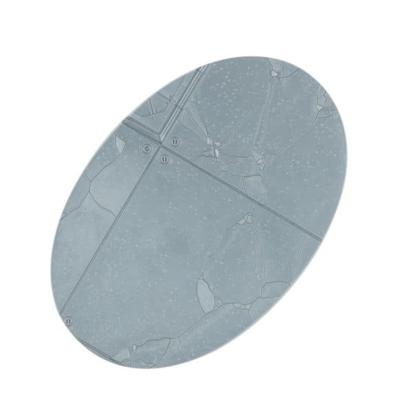 Legions Imperialis Baser - 105mm Oval Base Pack (1 Citadel-Base) - 99222699007 DO