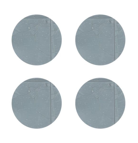 Legions Imperialis Baser - 40mm Round Base Pack (4 Citadel-Baser) - 99222699003 DO