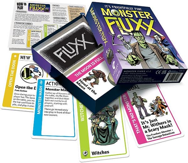 Monster Fluxx - Ever Changing Card Game - Looney Labs (Box Version)