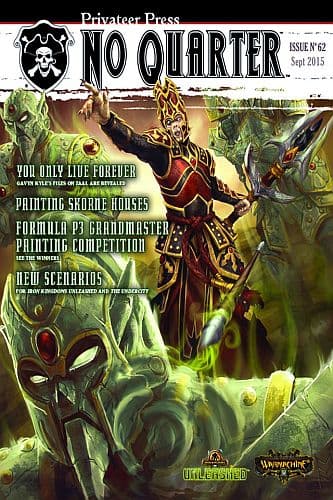 No Quarter Magazine Nr. 62 - Warmachine / Hordes (Privateer Press) PIP-NQ62 *Crazy tilbud*