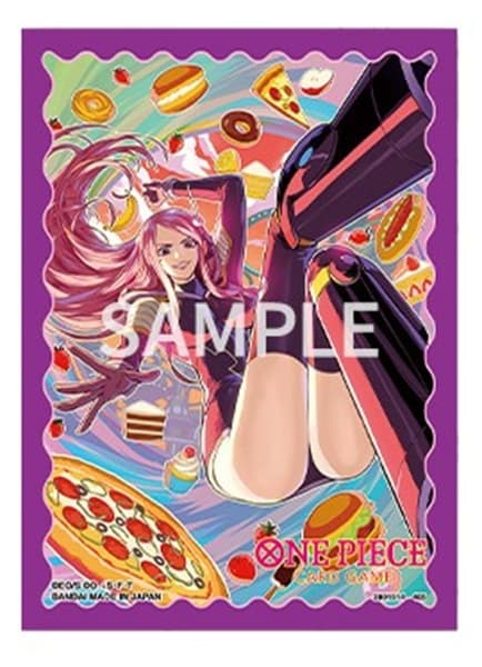 70 lommer! One Piece Card Game - Official Sleeves Store Edition Vol.5: Jewelry Bonney - Deck Protector Sleeves