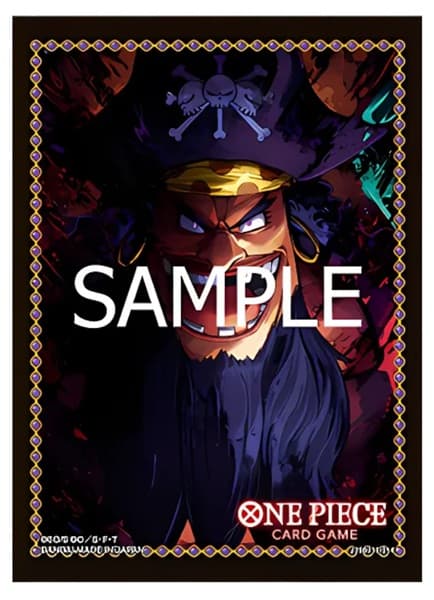 70 lommer! One Piece Card Game - Official Sleeves Store Edition Vol.3: Marshall.D.Teach - Deck Protector Sleeves