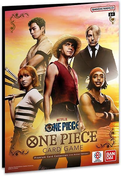 One Piece Card Game: Premium Card Collection - Live Action Edition (9 Cards & Booklet)