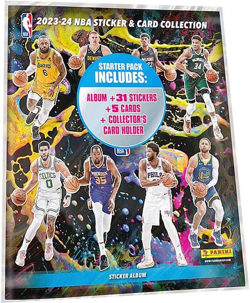 Panini NBA Sticker & Card Collection 2023-24 - Sticker Album (KlistermÃ¦rkemappe)