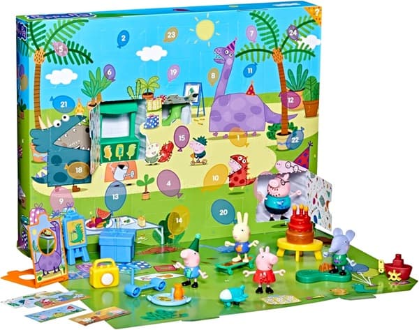 Peppa Pig George's Party: Holiday Calendar 2025 (Adventskalender/Julekalender)