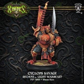Skorne: Cyclops Savage - Light Warbeast (1) - PIP-74068