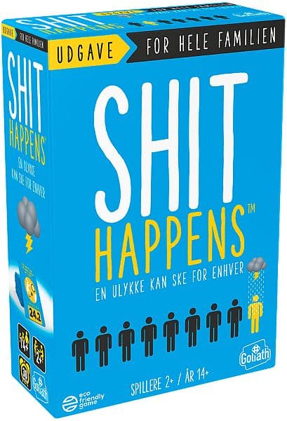 Shit Happens: Family Edition (Dansk) - Party Game