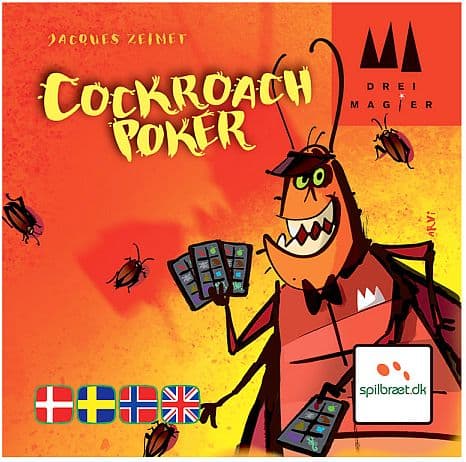 Cockroach Poker (Dansk) - Bluffing Card Game