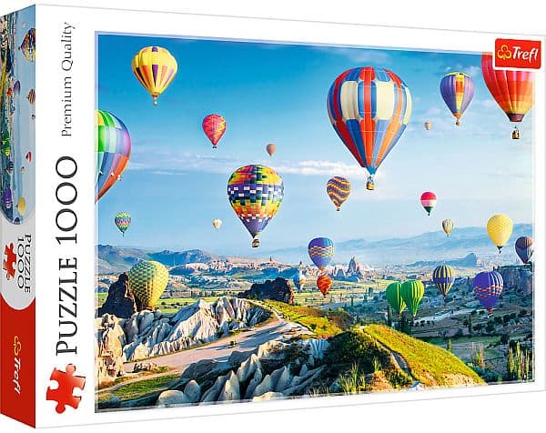 Trefl Puzzle (Puslespil) - View of Cappadocia (1000 pieces)