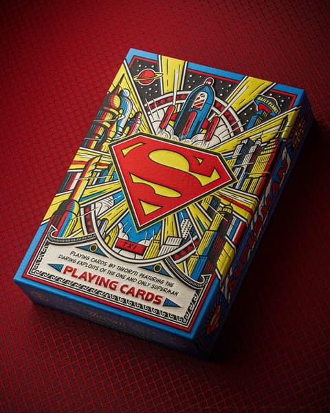 Playing Cards (Spillekort) - Theory11: Superman - The Man of Steel