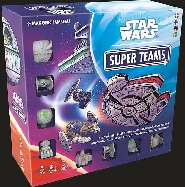 Star Wars: Super Teams (Dansk) - Racing Board Game